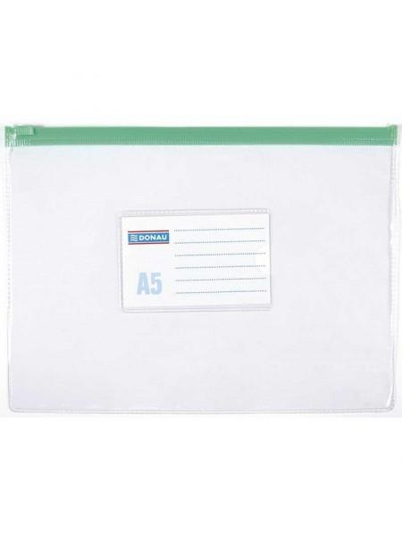 DONAU Папка-конверт на молнии, А5