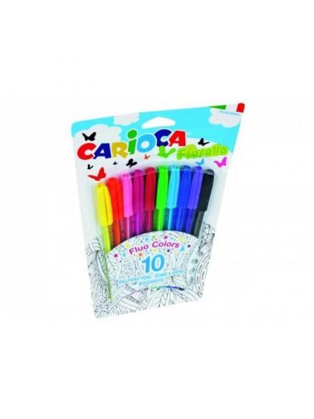 Universal Набор ручек шариковых "Fiorella" 10 цветов