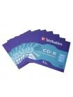 Verbatim CD-R диск 700Mb 52х DL Extra Protection в бумажном конверте Verbatim CD-R диск 700Mb 52х DL Extra Protection в бумажном конверте