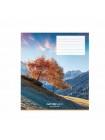 Школярик Тетрадь А5, 12 л. на скобе "Nature View", линейка