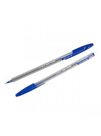 Linc Ручка шариковая INK TANK, 0.6 мм, стержень синий