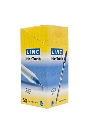 Linc Ручка шариковая INK TANK, 0.6 мм, стержень синий Linc Ручка шариковая INK TANK, 0.6 мм, стержень синий