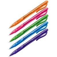 OfficeSpace Ручка шариковая автоматическая "Знак!", синяя, 0,7мм, на масляной основе, цветной корпус