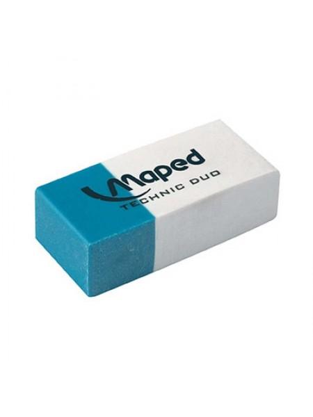 MAPED Ластик "Technic Duo" комбинированный