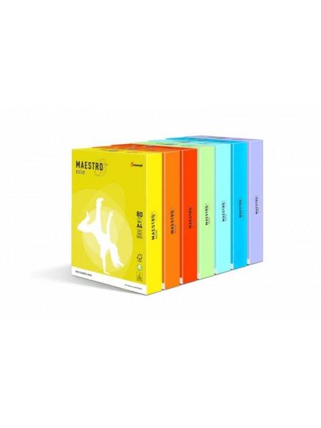 Бумага цветная Maestro Color, пл.  80г/м2, ф.А4, 500л, пастельные тона Бумага цветная Maestro Color, пл.  80г/м2, ф.А4, 500л, пастельные тона
