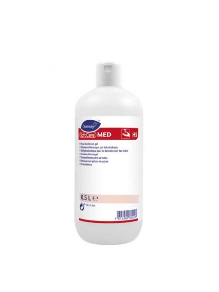 Diversey Средство дезинфицирующее для рук "Soft Care MED H5", 500 мл Diversey Средство дезинфицирующее для рук "Soft Care MED H5", 500 мл
