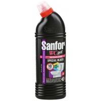 Sanfor Средство для чистки сантехники WC gel, 750 г, «WC Special Black цветущая сакура»