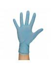 AnSo Перчатки нитриловые неопудренные одноразовые 100 шт/уп, голубой