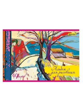 SILWERHOF Альбом для рисования А4 40 л., скрепка SILWERHOF Альбом для рисования А4 40 л., скрепка