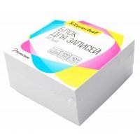 SILWERHOF Бумага для заметок Премиум 90*90*45 мм 100 г/м2, белый, белизна 100%