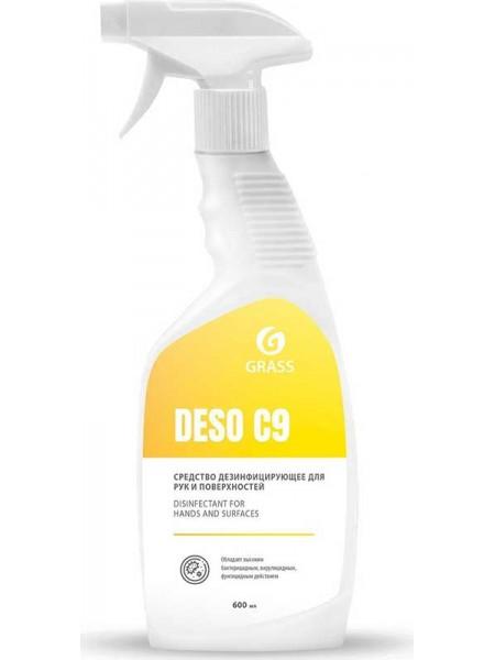 GRASS Средство дезинфицирующее "DESO C9",  600 мл, с триггером GRASS Средство дезинфицирующее "DESO C9",  600 мл, с триггером