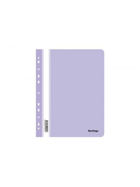 Berlingo Папка-скоросшиватель с боковой перфорацией А4, 180 мкм, пастельные цвета