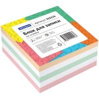 OfficeSpace Блок для заметок  8*8*4 цветной, проклеенный