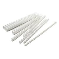 SILWERHOF Пружины пластиковые для переплета 10 мм, 100 шт., до 55 листов