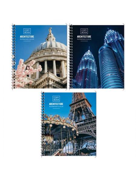 ArtSpace Тетрадь А5, 96 листов, клетка, на гребне "Путешествия. Architecture"