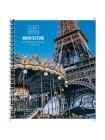 ArtSpace Тетрадь А5, 96 листов, клетка, на гребне "Путешествия. Architecture"