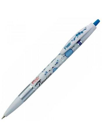 Flair Ручка шариковая автоматическая PASSION, синий стержень на масляной основе