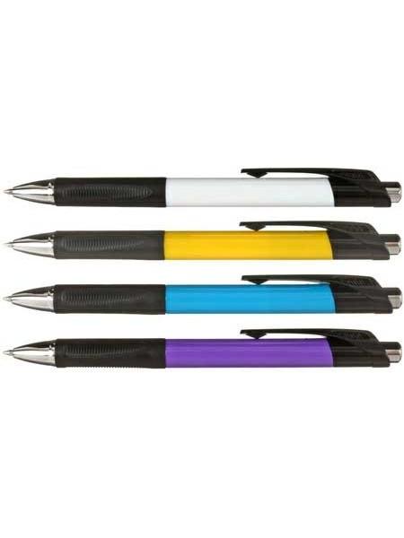 DELI Ручка шариковая автоматическая, синий стержень, S303 DELI Ручка шариковая автоматическая, синий стержень, S303