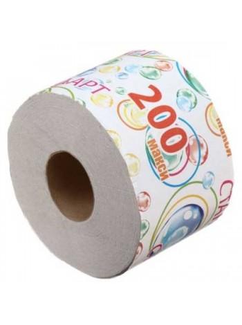 Туалетная бумага "Стандарт макси 200", 80 м