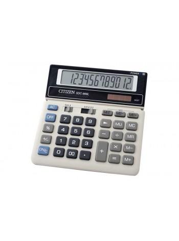 CITIZEN Калькулятор настольный 12-разрядный SDC868L