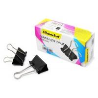 SILWERHOF Зажимы для бумаг 32 мм, черный