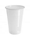 Стаканы одноразовые Vega 200мл, ПП, белые, хол/гор, 100шт. в упаковке
