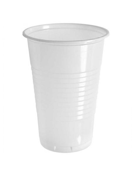 Стаканы одноразовые Vega 200мл, ПП, белые, хол/гор, 100шт. в упаковке