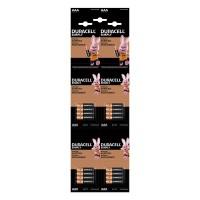 Duracell Батарейка AAA LR6 Алкалайн 16 шт в блистере (4х4)