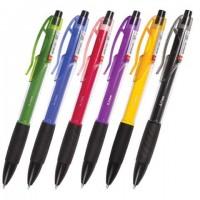 BRAUBERG Ручка шариковая автоматическая "Violin", синяя, узел 0.7мм, линия письма 0.35мм