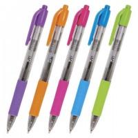 BRAUBERG Ручка шариковая автоматическая "Insight", синяя, узел 0.7мм, линия письма 0.35мм