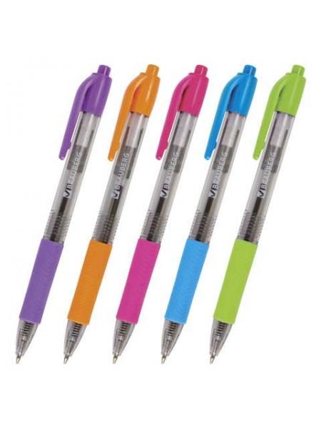 BRAUBERG Ручка шариковая автоматическая "Insight", синяя, узел 0.7мм, линия письма 0.35мм BRAUBERG Ручка шариковая автоматическая "Insight", синяя, узел 0.7мм, линия письма 0.35мм