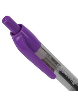 BRAUBERG Ручка шариковая автоматическая "Insight", синяя, узел 0.7мм, линия письма 0.35мм BRAUBERG Ручка шариковая автоматическая "Insight", синяя, узел 0.7мм, линия письма 0.35мм