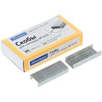 OfficeSpace Скобы для степлера №24/6, 1000шт/уп., оцинкованные