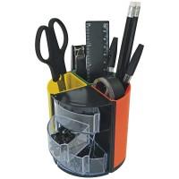 SPONSOR Настольный органайзер ВИТРАЖ, 13 предметов, вращающийся, четырехцветный