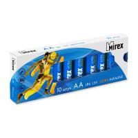 MIREX Батарея AA Alkaline LR06, 10 шт., multipack