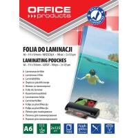 OfficeProducts Пленка для ламинирования, 111x154 мм (A6), 125 мкм, глянцевая, 100 шт.