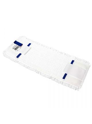 РОСМОП Насадка для плоской швабры микроволокно тафтинговая универсальная NMMT 50х13 см (карман+язык)