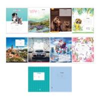 ArtSpace Тетрадь А5, 12 л. на скобе, клетка "Микс. Ассорти", ВД-лак