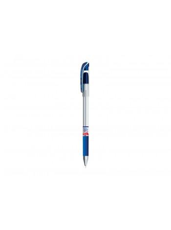 Berlingo Ручка шариковая "Silk Touch 2000", 0.5 мм, стержень игольчатый синий, грип