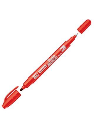 LUXOR Маркер перманентный двусторонний "150", 0.7/1мм