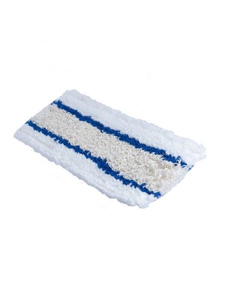 РОСМОП Насадка для плоской швабры комбинированная премиум MKP 40х11 см (карман+язык)