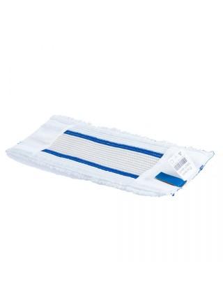 РОСМОП Насадка для плоской швабры комбинированная премиум MKP 40х11 см (карман+язык)