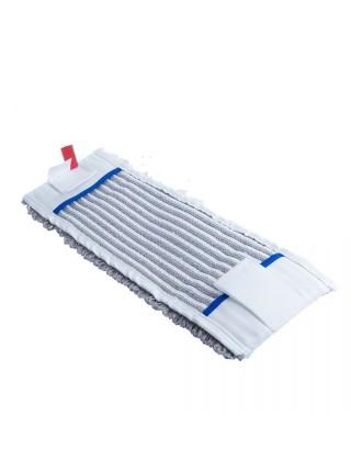 РОСМОП Насадка для плоской швабры комбинированная тафтинговая NMVP 40х11 см (карман+язык)