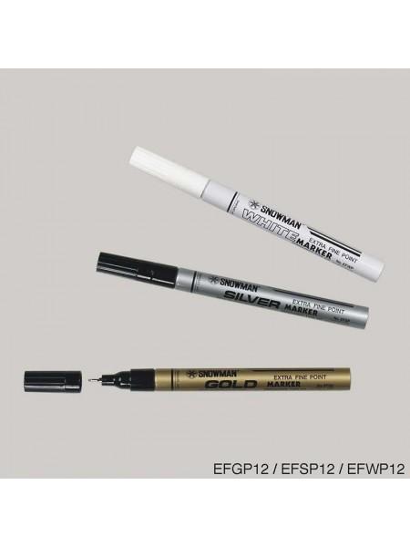 SNOWMAN Маркер лаковый золотой EFGP-12 (0.5 мм) SNOWMAN Маркер лаковый золотой EFGP-12 (0.5 мм)