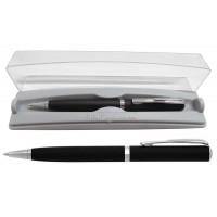 Flair Ручка шариковая автоматическая в футляре Р-16, GOLDEN EYE, черный/серебро