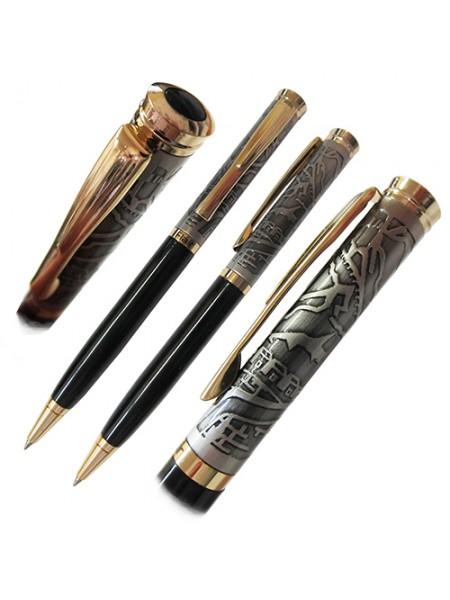 Flair Ручка шариковая автоматическая ANTICA, синий стержень на масляной основе Flair Ручка шариковая автоматическая ANTICA, синий стержень на масляной основе