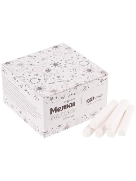 ArtSpace Мел штучный белый 12.5 г, 100шт.