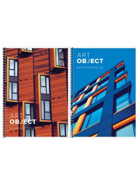 ArtSpace Тетрадь А4, 80 листов, клетка, на гребне "Архитектура. Art object"