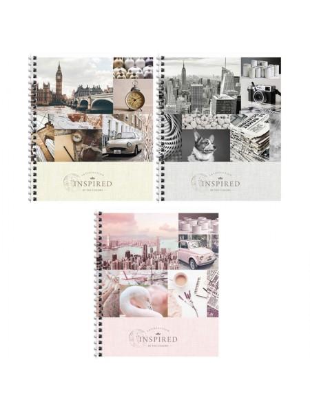 ArtSpace Тетрадь А5, 96 листов, клетка, на гребне "Стиль. Mixed collection"