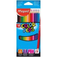 MAPED Цветные карандаши "Color Peps" 12 шт